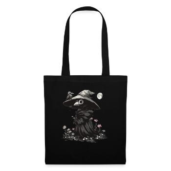 Plague Doctor Kawaii Pastel Gothic - Stoffbeutel - Schwarz - Vorne