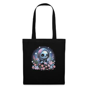 Kawaii Faucheur Pastel Goth Mignon Anime - Sac en tissu - noir - Devant