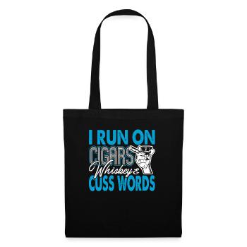 Cigar Smoking I Runs On Cigars - Tote Bag - black - Front