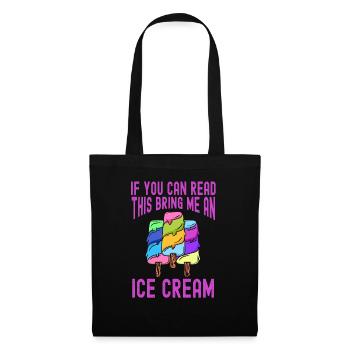 Sherbet This Bring Me An Gelato Cream - Tote Bag - black - Front