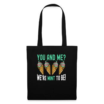 We're Mint To Be Sundae Gelato Cream - Tote Bag - black - Front