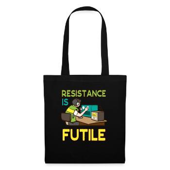 Amateur Resistance Futile Ham Radio - Tote Bag - black - Front