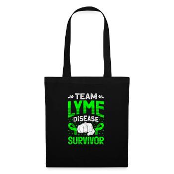 Wear Green Lyme Disease Awareness - Tote Bag - black - Front