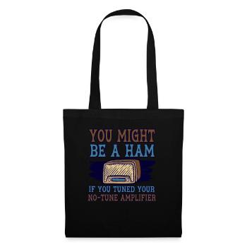 Amateur Radio Tried To Repair Ham Radio - Tote Bag - black - Front