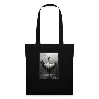 Cranes Crane - Tote Bag - black - Front