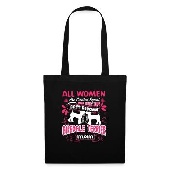 Only The Best Become Airedale Terrier Mom - Tote Bag - black - Front