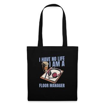 Floor Manager - Tote Bag - black - Front