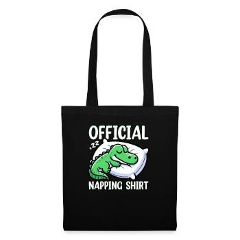 Official Sleeping House Crocodile Sleep Lovers - Tote Bag - black - Front