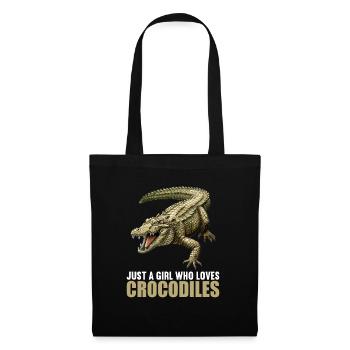 Crocodiles Crocodile - Sac en tissu - noir - Devant
