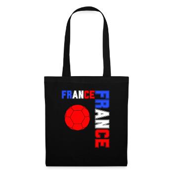 drapeau france cadeau, cadeau france drapeau - Sac en tissu - noir - Devant