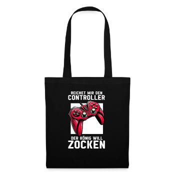 Hands me the controller the king wants to gamble - Tote Bag - black - Front