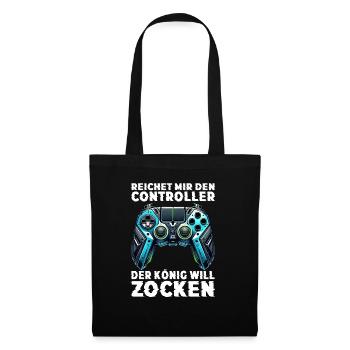 Hands me the controller the king wants to gamble - Tote Bag - black - Front