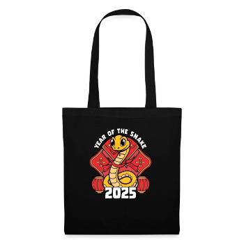 Chinese Year 2025 Year of the Snake - Tote Bag - black - Front