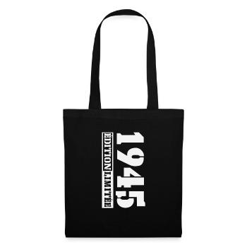 1945 Édition Limitée Humour Anniversaire 80 Ans - Sac en tissu - noir - Devant
