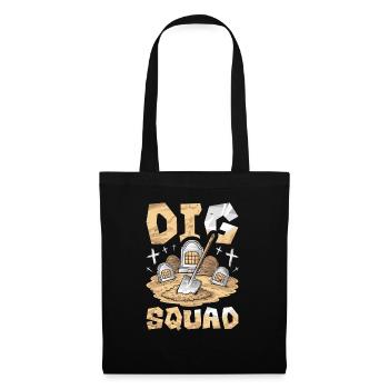 Gravedigger Funeral Assistant Cadre - Tote Bag - black - Front