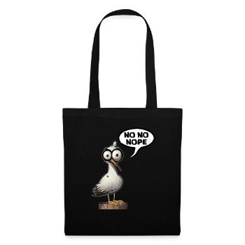 Be seagull no - Tote Bag - black - Front