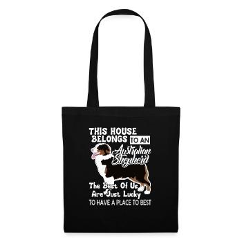 This House Belongs To An Australian Shepherd - Tote Bag - black - Front