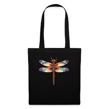 Dragonflies Dragonfly - Tote Bag - black - Front