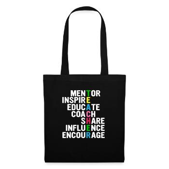 Teacher - Tote Bag - black - Front