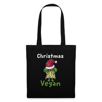 Christmas Broccoli - Tote Bag - black - Front