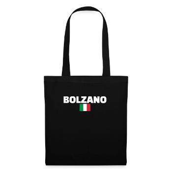 Bolzano Italie Drapeau italien Italien - Sac en tissu - noir - Devant