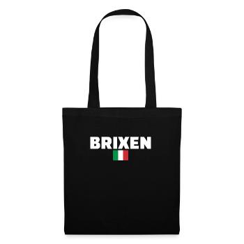 Brixen Italie Drapeau italien Italien - Sac en tissu - noir - Devant