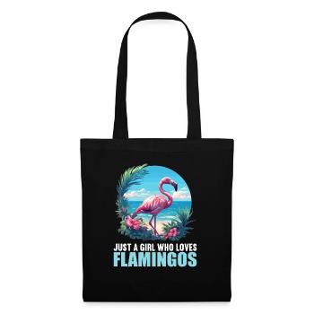 Flamingos Flamingo - Tote Bag - black - Front
