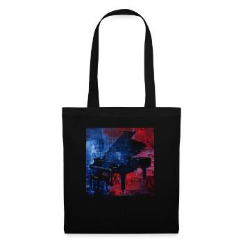 Piano - Tote Bag - black - Front