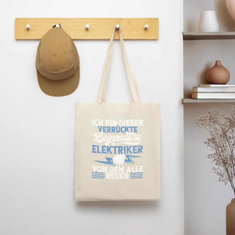 Electronics Technician Electrics Profession Volt Electrical Engineering Tote Bag