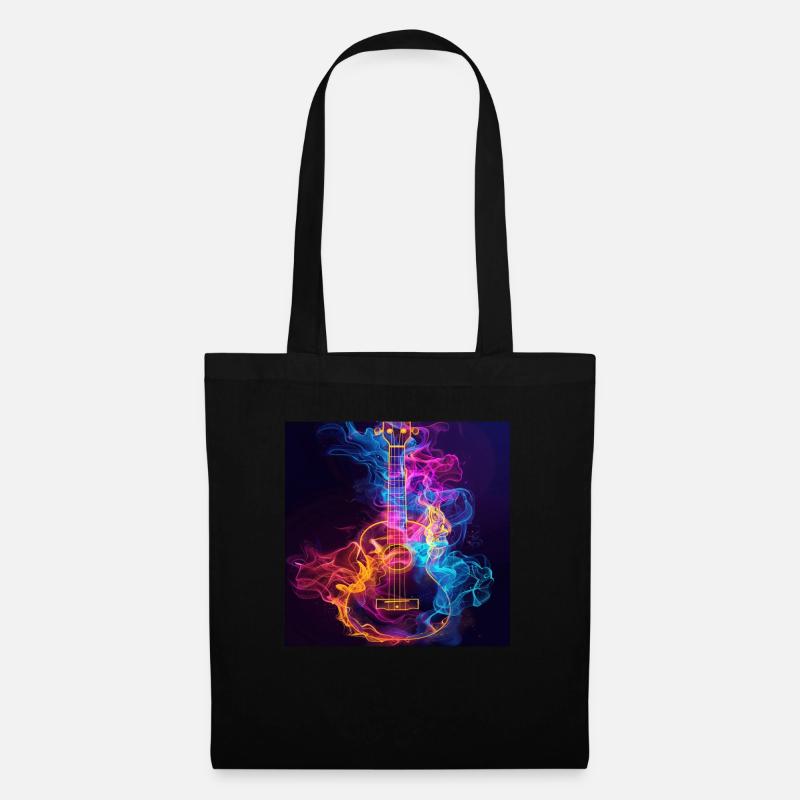 Ukulele - Tote Bag - black