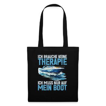 Captain Sailing Saying Boat Sailboat Captain - Tote Bag - black - Front