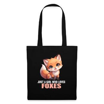 Renards Renard - Sac en tissu - noir - Devant