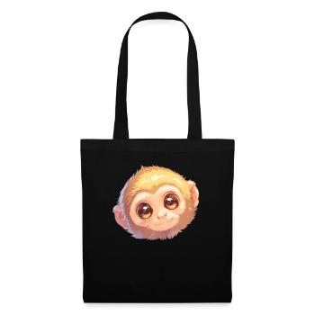 Gibbons Gibbon - Stoffbeutel - Schwarz - Vorne