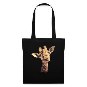 Girafes Girafe - Sac en tissu - noir - Devant