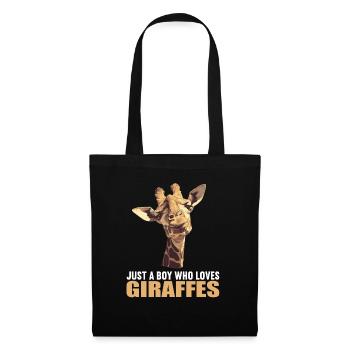 Girafes Girafe - Sac en tissu - noir - Devant