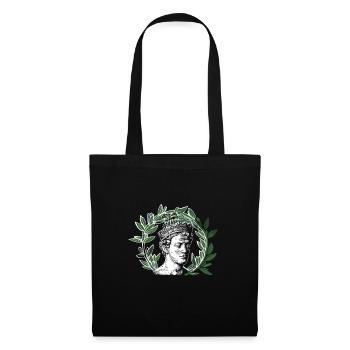 Tenue de fête Toga drôle - Sac en tissu - noir - Devant