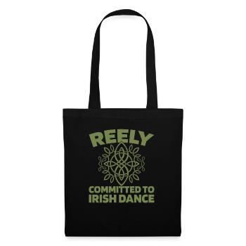 Irish Dance Irischer Tanz - Tote Bag - black - Front