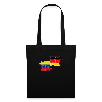 Venezuela Germany Flag German Venezuelans - Tote Bag - black - Front
