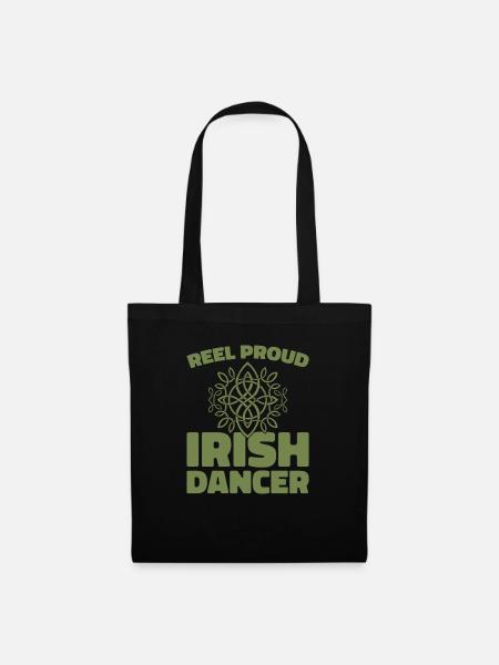 Irish Dance Irischer Tanz - Stoffbeutel - Schwarz