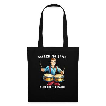 MARCHING BAND A LIFE FOR THE MARCH - Tote Bag - black - Front