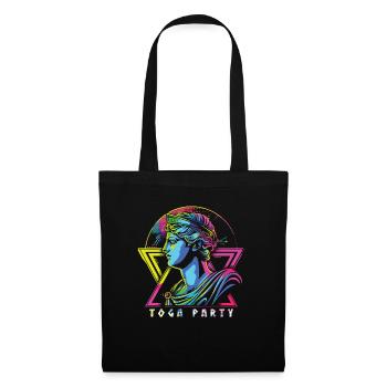 Funny Toga party outfit - Tote Bag - black - Front