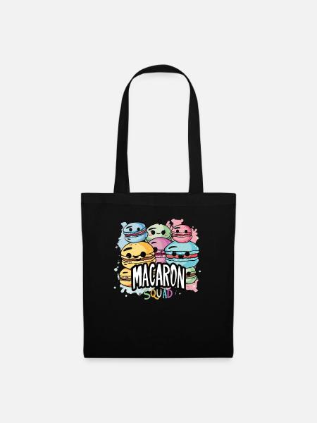 Macaron-liebhaber Macaron Baker - Stoffbeutel - Schwarz