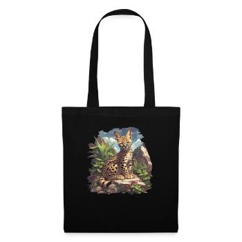 Servale Serval - Tote Bag - black - Front