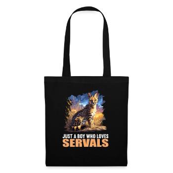 Servale Serval - Tote Bag - black - Front