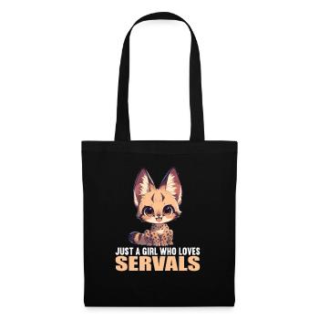 Servale Serval - Tote Bag - black - Front