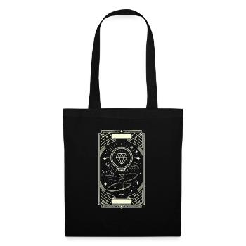 K-Pop Musique pop coréenne Corée du Sud Kpop Lightstick - Sac en tissu - noir - Devant