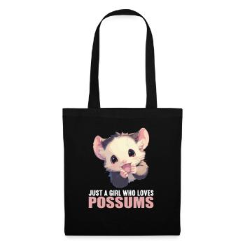 Opossum Opossums - Sac en tissu - noir - Devant