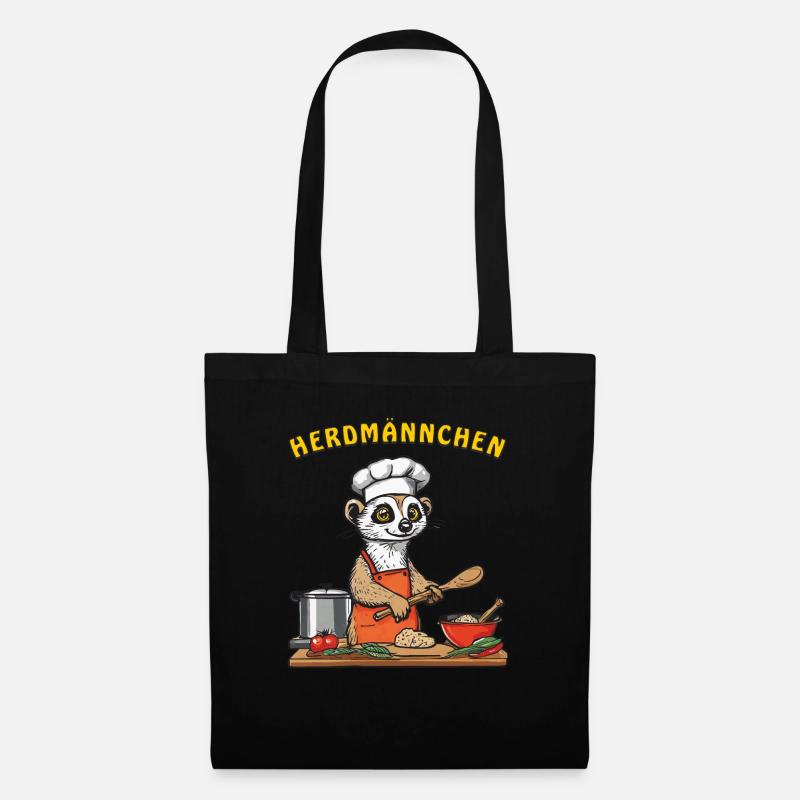 HERDMÄNNCHEN - Stoffbeutel - Schwarz