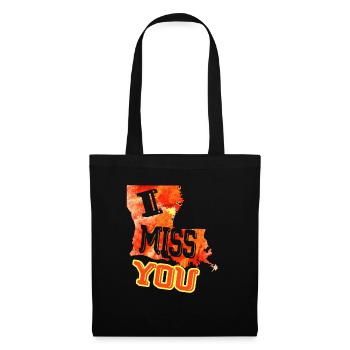 I Miss Louisiana - Tote Bag - black - Front