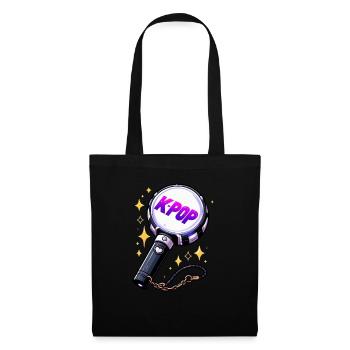 K-Pop Koreanischer Musik Kpop Fans Kdrama - Stoffbeutel - Schwarz - Vorne